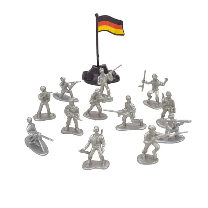 Soldats militaires en plastique 100 pièces - Top Militaire