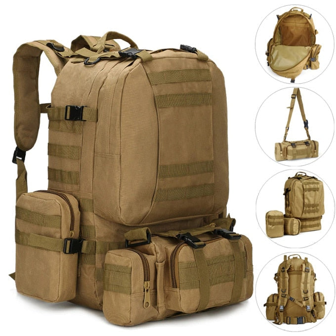Sacs à dos militaire multi rangements 50L - Top Militaire