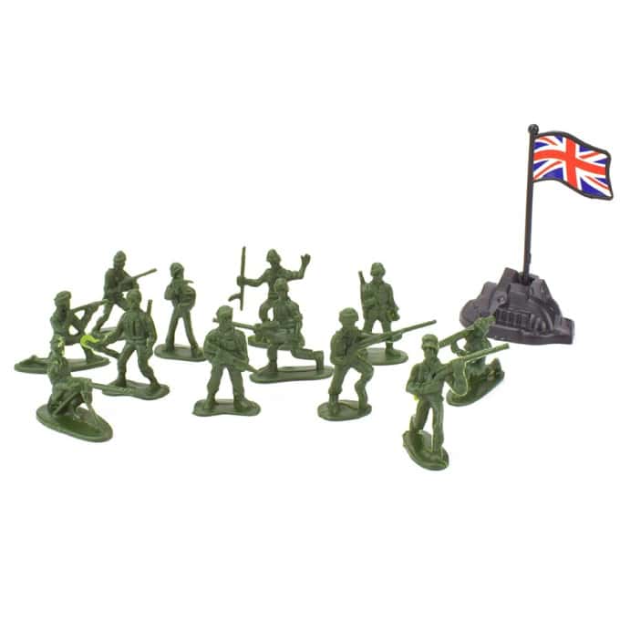 Soldats militaires en plastique 100 pièces - Top Militaire