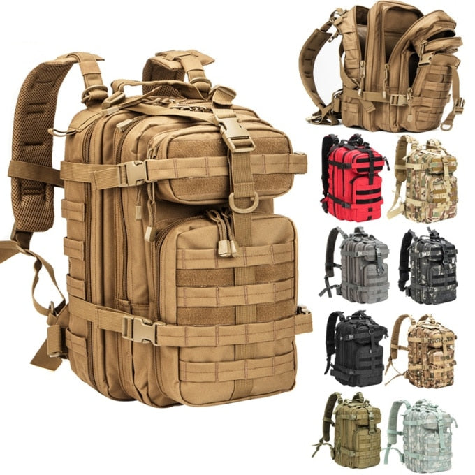 Sac à dos militaire souple et étanche 3 poches - Top Militaire