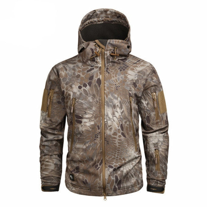 Manteau militaire homme à capuche tactique - Top Militaire