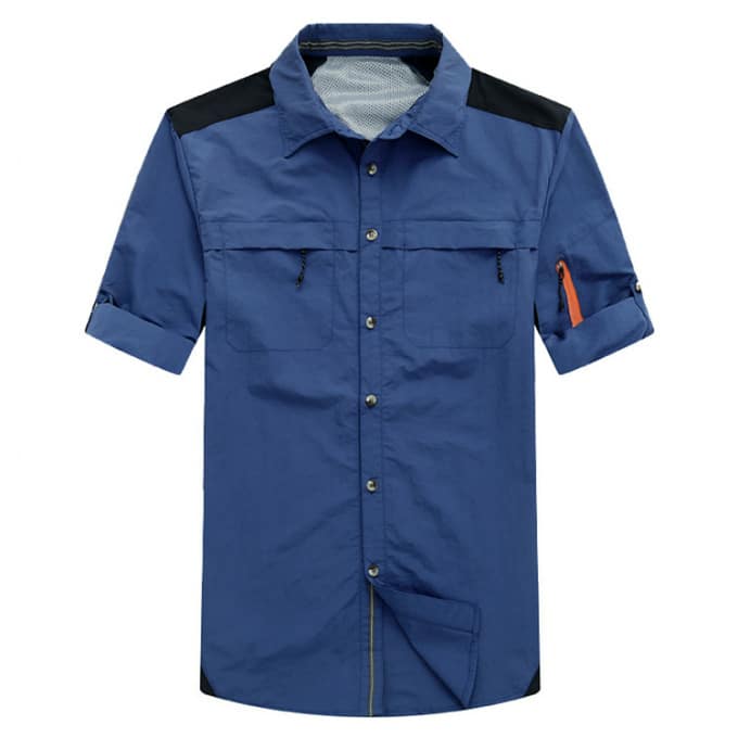 Chemise militaire respirante à manches longues pour homme - Top Militaire