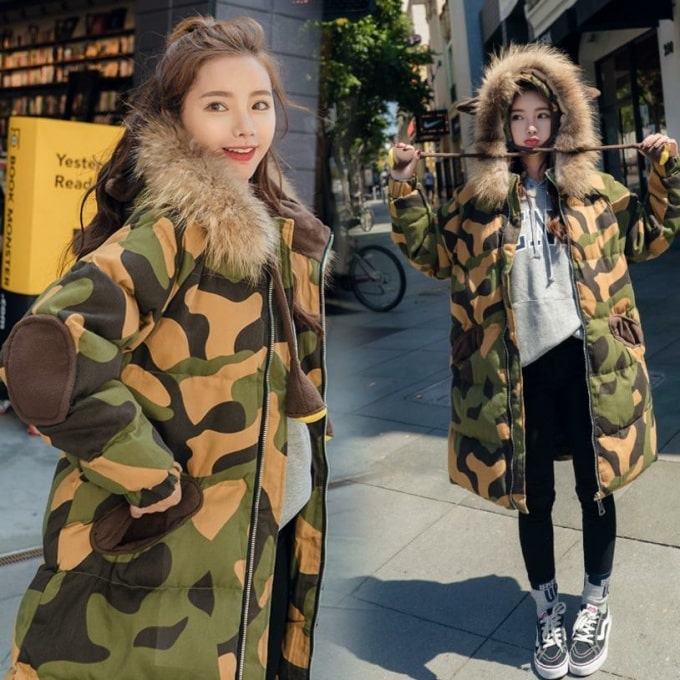 Manteau militaire femme épais et chaud - Top Militaire