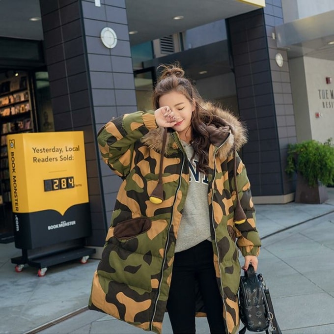Manteau militaire femme épais et chaud - Top Militaire