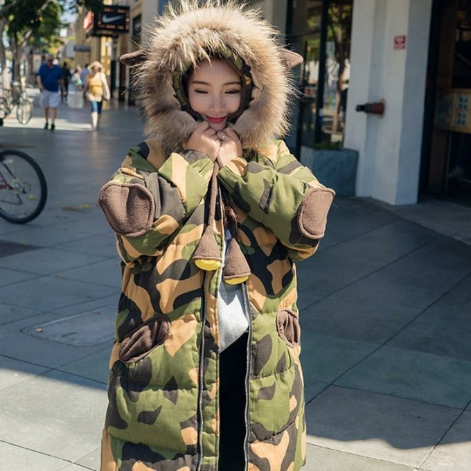 Manteau militaire femme épais et chaud - Top Militaire