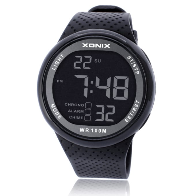 Montre de plongée sous marine étanche noire - Top Militaire