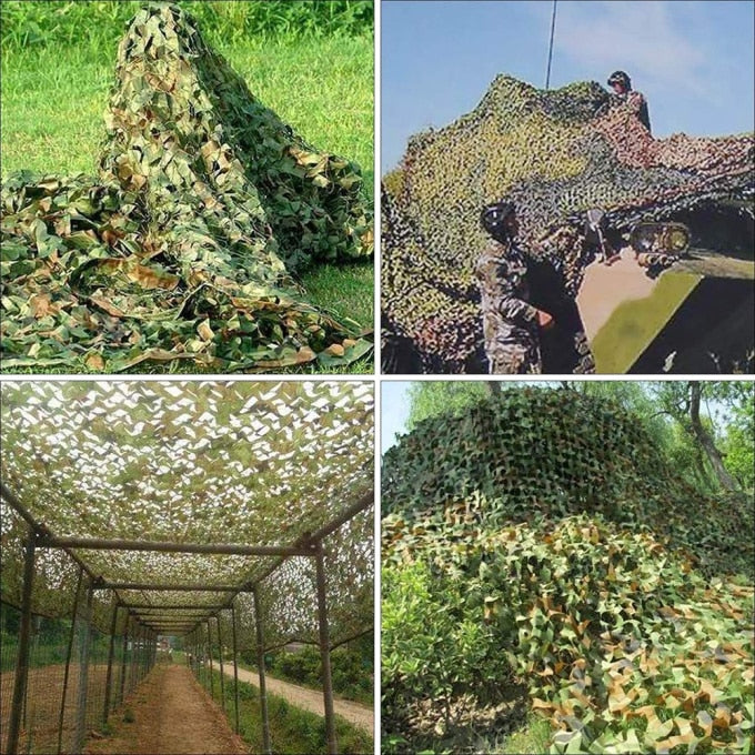 Filet de camouflage “desert” multifonctions - Top Militaire