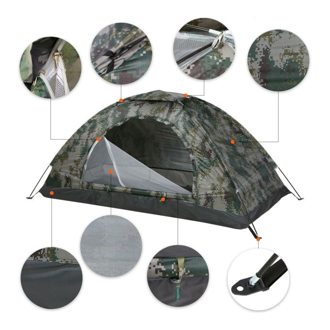 Tente militaire camouflage - Top Militaire