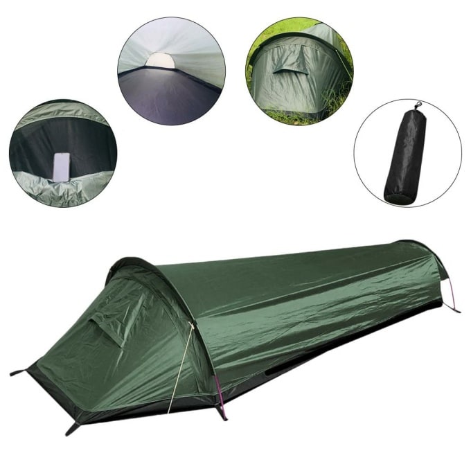 Tente militaire sac de couchage 1 personne - Top Militaire