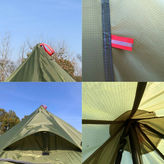 Tente militaire conique 3-4 personnes - Top Militaire