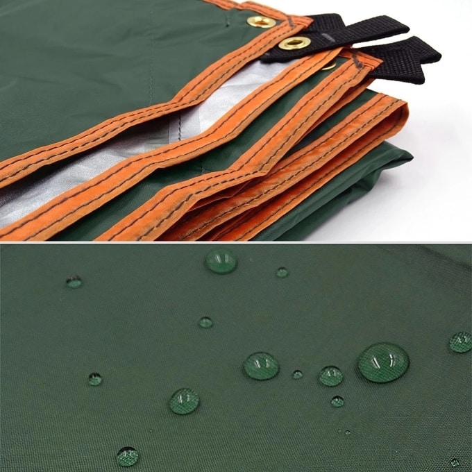 Bâche militaire d’ombrage verte grand format - Top Militaire