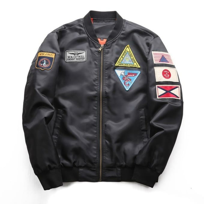 Blouson militaire pilote de l’air pour homme - Top Militaire