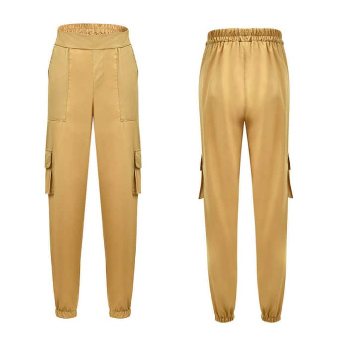 Pantalon cargo militaire taille haute pour femme - Top Militaire