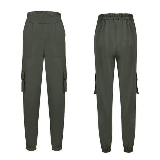 Pantalon cargo militaire taille haute pour femme - Top Militaire