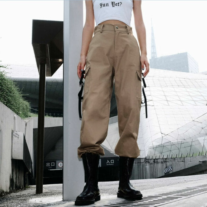 Pantalon militaire décontracté pour femme - Top Militaire