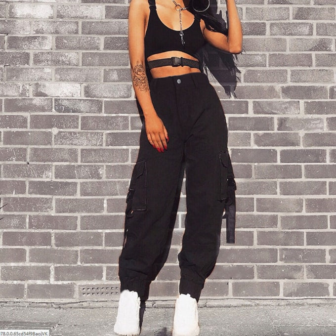 Pantalon militaire décontracté pour femme - Top Militaire