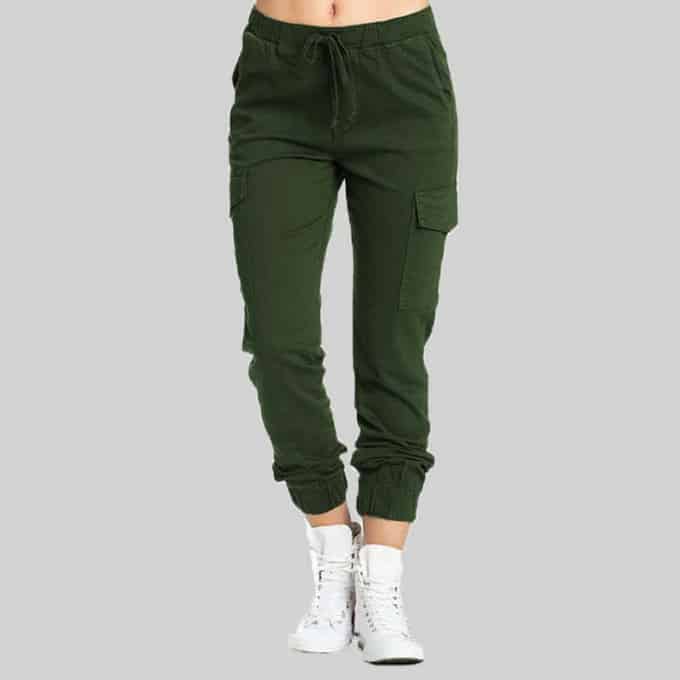 Jogging militaire décontracté pour femme - Top Militaire