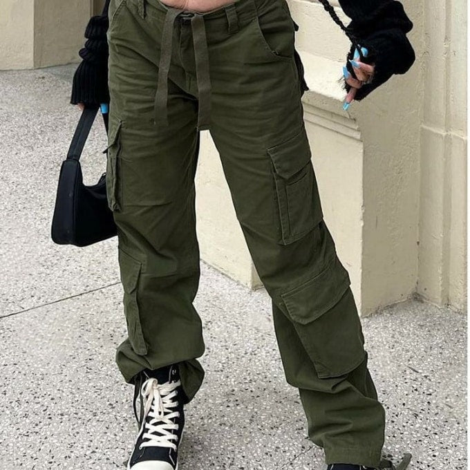 Pantalon militaire large pour femme - Top Militaire