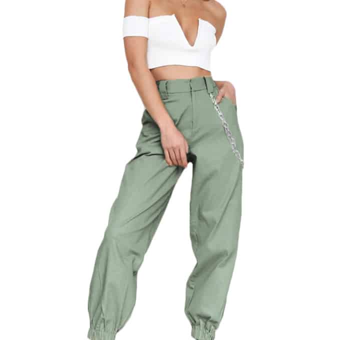 Pantalon militaire ample pour femme - Top Militaire