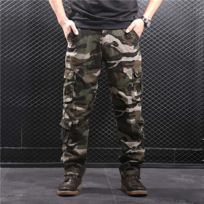 Treillis militaire homme à poches multiples - Top Militaire