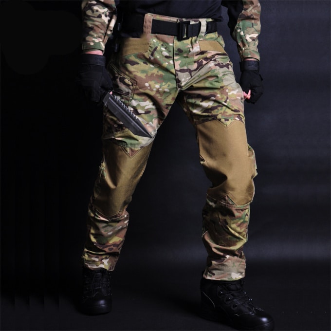 Treillis militaire homme avec renforts genoux - Top Militaire