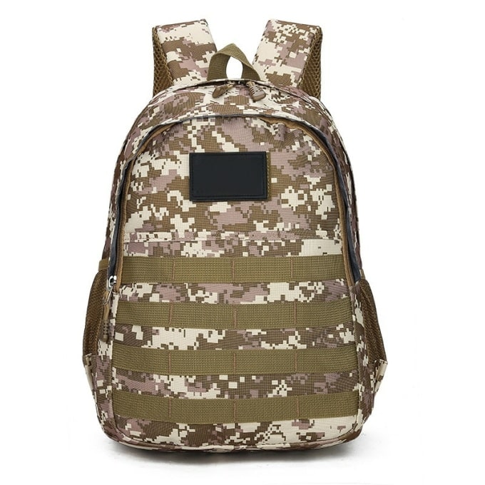Sac à dos militaire à imprimé camouflage digital - Top Militaire