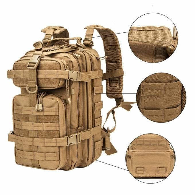 Sac à dos militaire souple et étanche 3 poches - Top Militaire