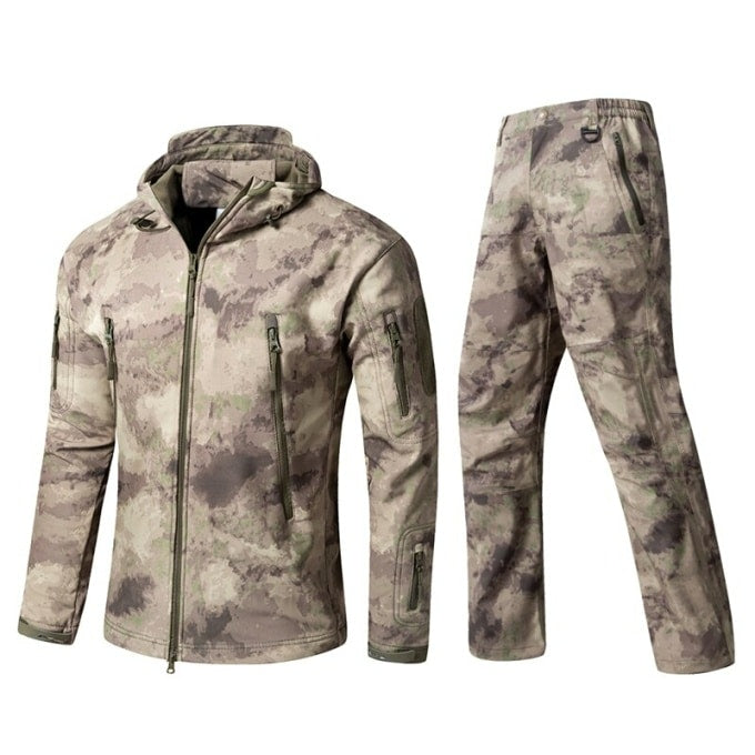 Ensemble veste polaire chaude et pantalon coupe-vent - Top Militaire