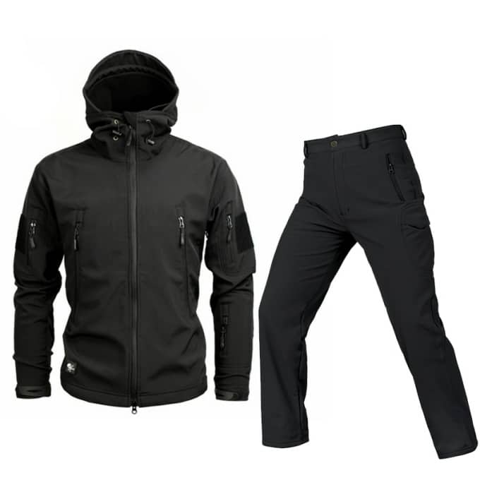 Ensemble veste polaire chaude et pantalon coupe-vent - Top Militaire