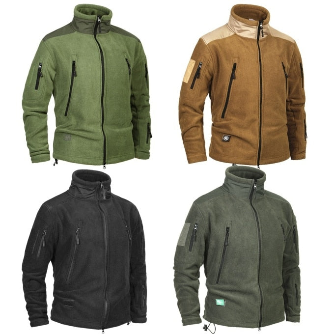 Polaire tactique chaude multipoches - Top Militaire