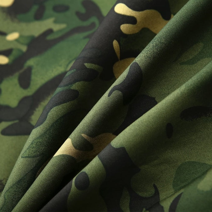 Veste softshell avec velcro motif camouflage - Top Militaire