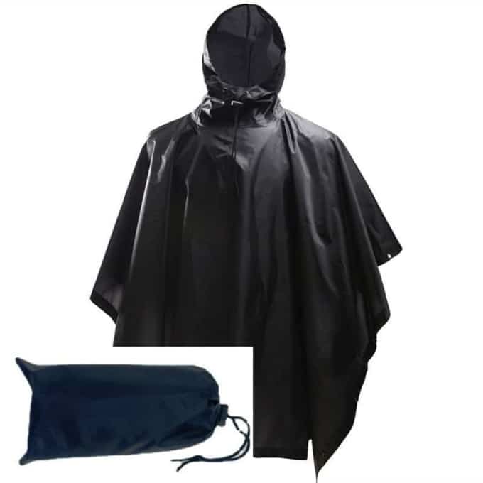 Poncho de camouflage large et imperméable - Top Militaire