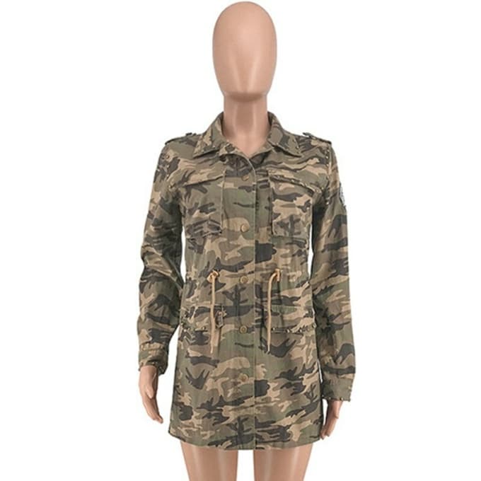 Veste militaire pour femmes grande taille - Top Militaire
