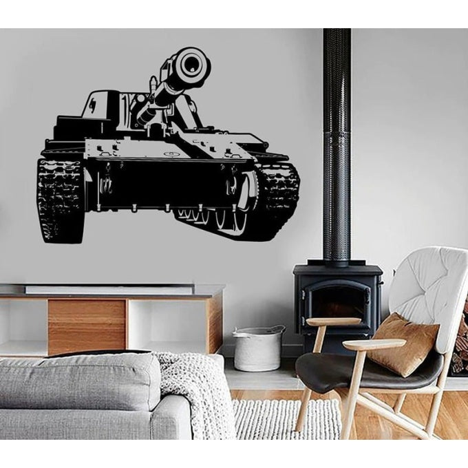 Sticker militaire char de combat - Top Militaire