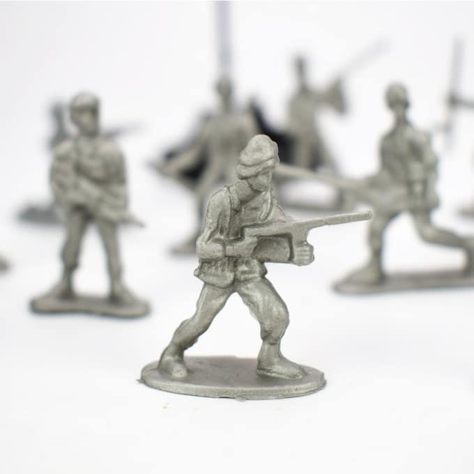 Soldats militaires en plastique 100 pièces - Top Militaire