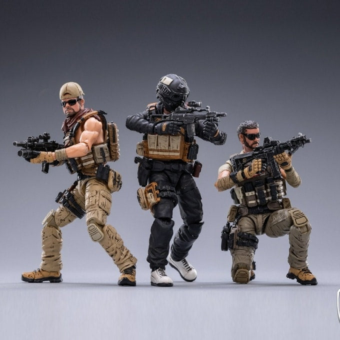 Figurines articulées militaires mercenaires - Top Militaire