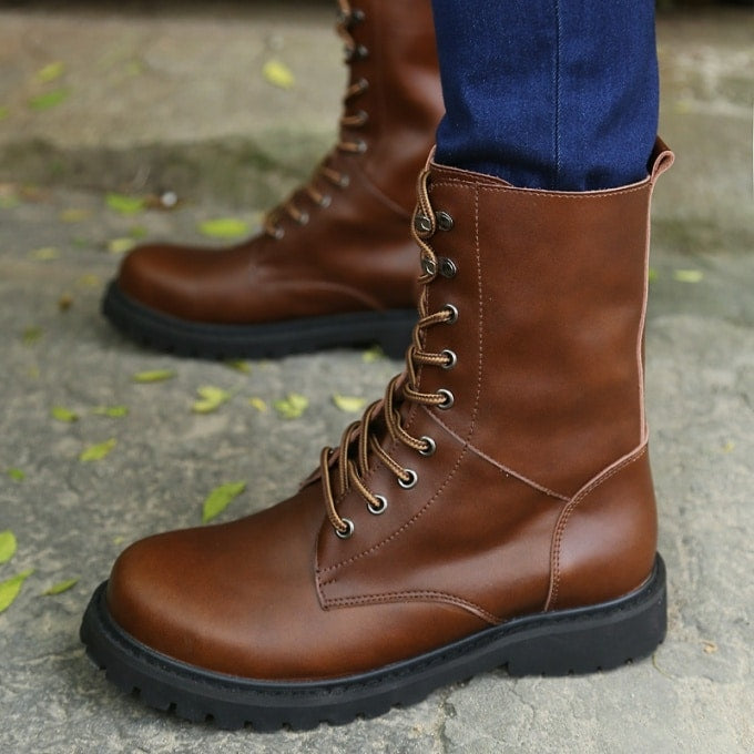 Rangers militaire en cuir - Top Militaire