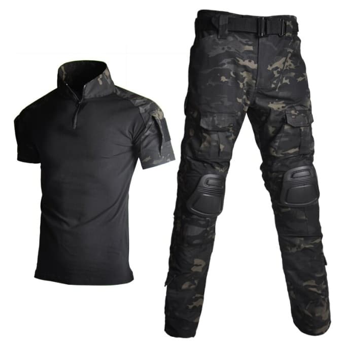 Tenue militaire t-shirt et pantalon - Top Militaire
