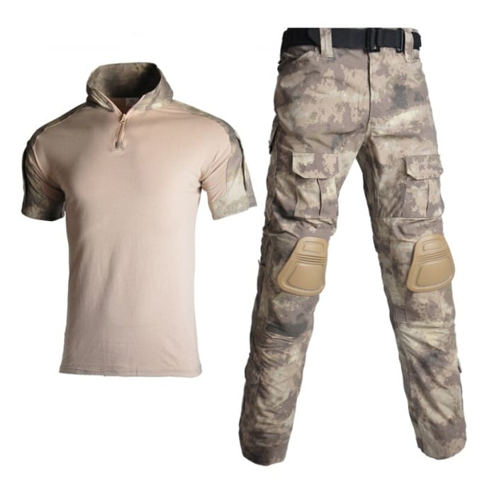 Tenue militaire t-shirt et pantalon - Top Militaire