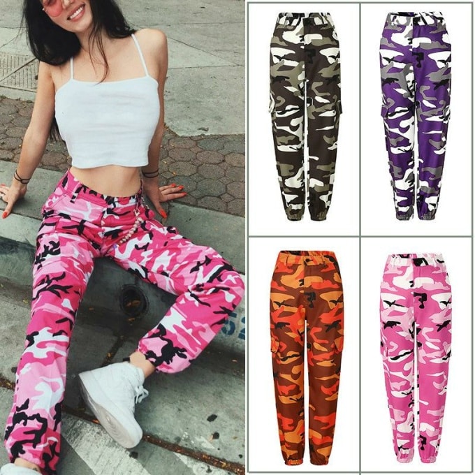 Treillis militaire pour femme avec look moderne - Top Militaire