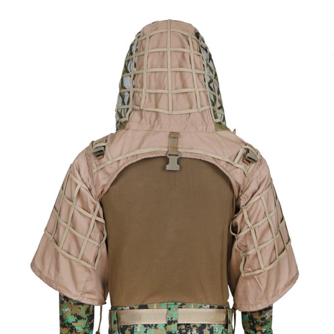 Veste de sniper base de ghillie - Top Militaire
