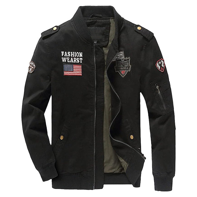 Blouson de pilote militaire pour homme - Top Militaire