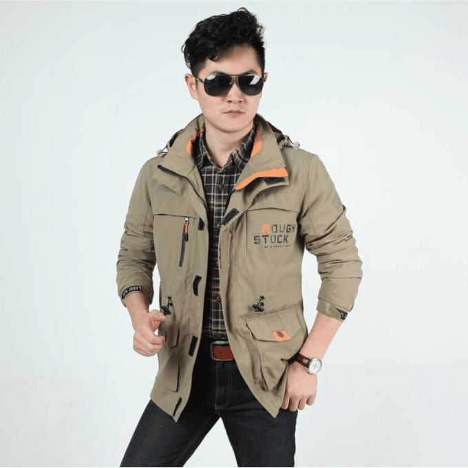 Manteau militaire homme à poches multiples - Top Militaire