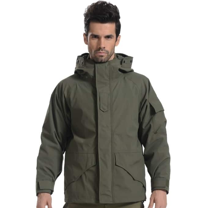 Manteau militaire à doublure détachable pour homme - Top Militaire