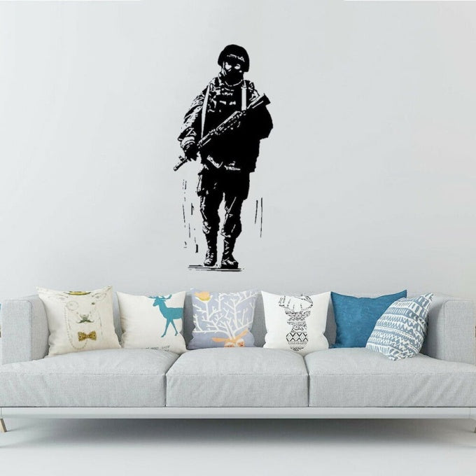 Sticker militaire soldat - Top Militaire