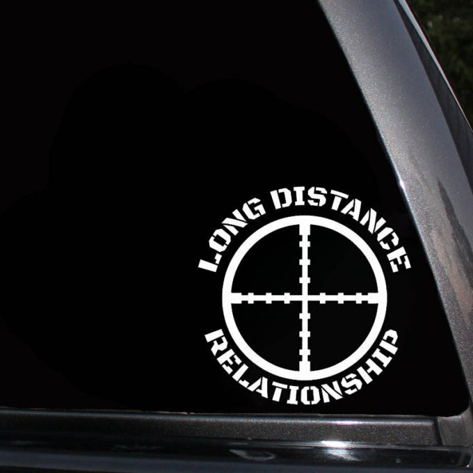 Sticker militaire relation à longue distance - Top Militaire