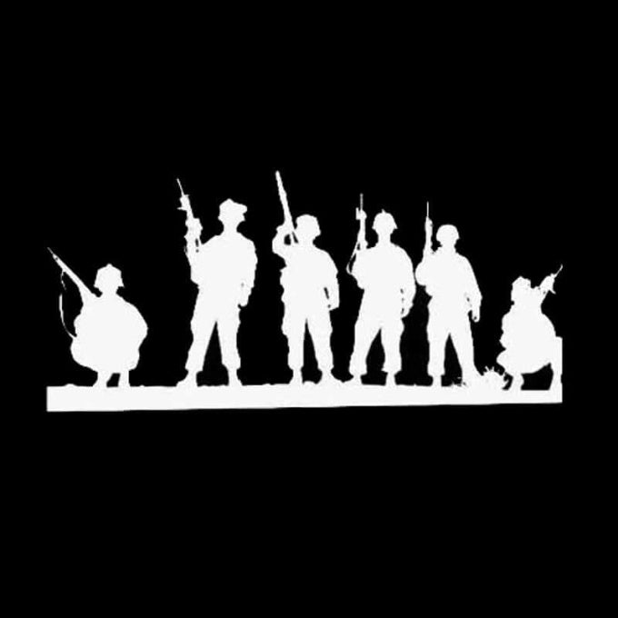 Sticker militaire armée de terre - Top Militaire