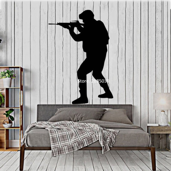 Sticker militaire mural - Top Militaire