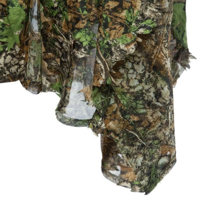 Cape filet de camouflage militaire à capuche - Top Militaire
