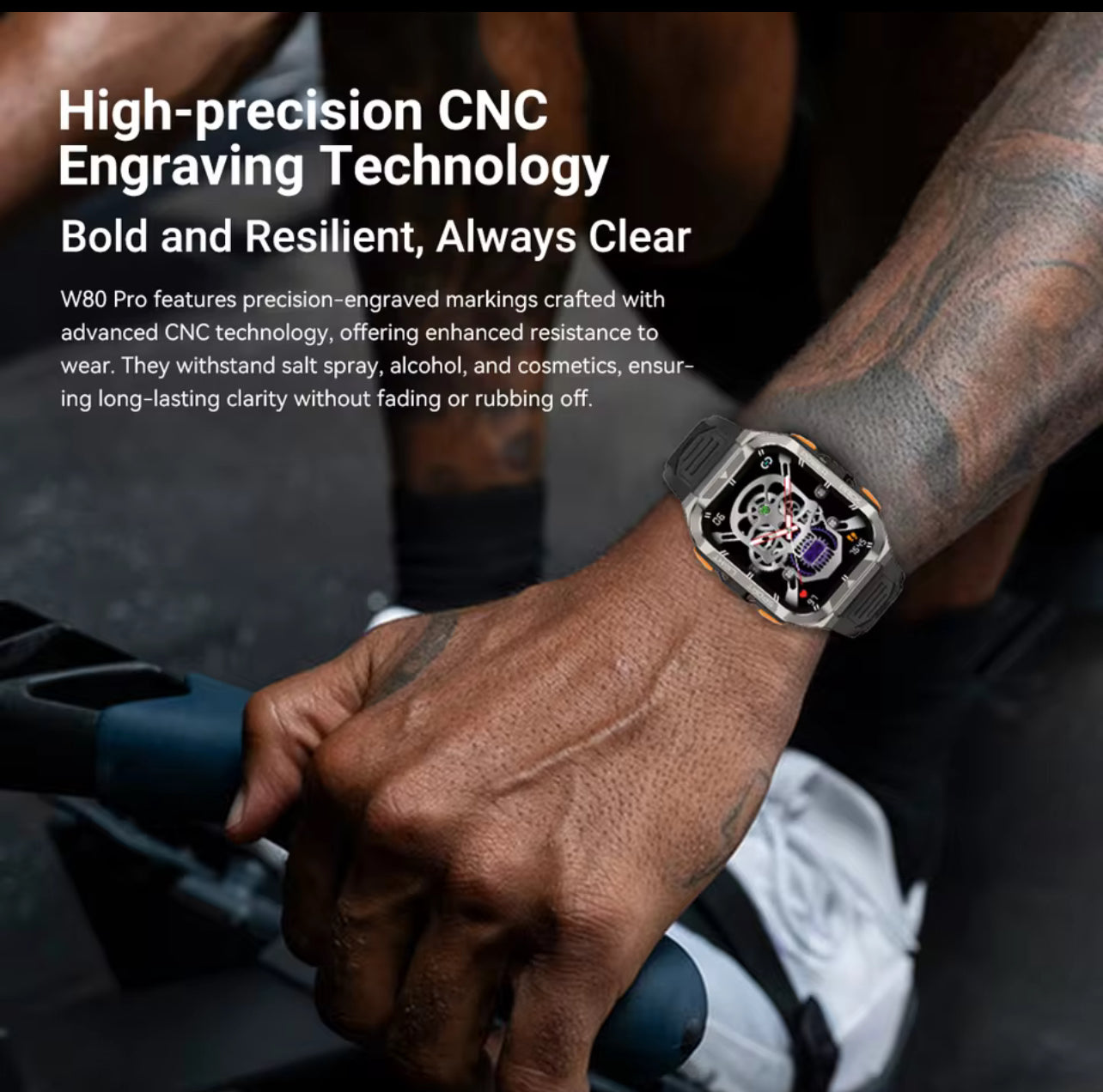 Blackview W85 Pro – Montre Connectée Haute Performance